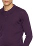  - JOHN SMEDLEY - Standard Fit Merino Wool Cable Polo