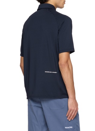 Back View - Click To Enlarge - MANORS - Lightweight Course Polo Shirt