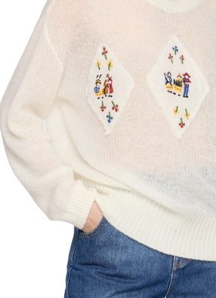  - LAOWLA - Appliqué Knit Sweater