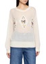 LAOWLA Appliqué Knit Sweater