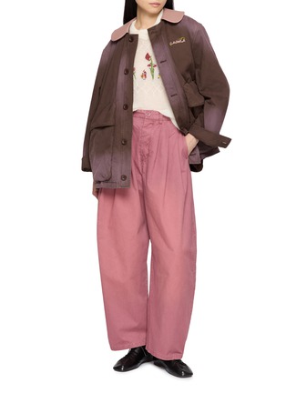 Figure View - Click To Enlarge - LAOWLA - Washed Work Pants