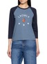 LAOWLA Band Embroidered Raglan Top