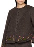  - LAOWLA - Coffee Tree Embroidered Blazer Jacket