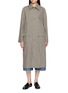 LAOWLA Embroidered Button Long Coat