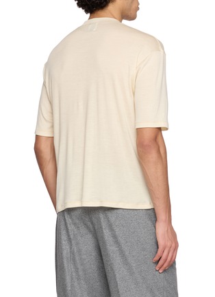 Back View - Click To Enlarge - GOOD PEOPLE GOOD STITCHING GOOD PRODUCT - Crew Neck Short Sleeve T-shirt