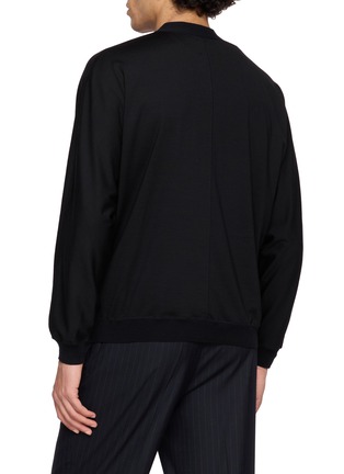Back View - Click To Enlarge - GOOD PEOPLE GOOD STITCHING GOOD PRODUCT - V-Neck Buttoned Knit Cardigan