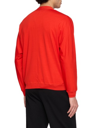 Back View - Click To Enlarge - GOOD PEOPLE GOOD STITCHING GOOD PRODUCT - V-Neck Buttoned Knit Cardigan