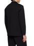Back View - Click To Enlarge - GOOD PEOPLE GOOD STITCHING GOOD PRODUCT - Diagonal Stitch Single Breasted Blazer Jacket