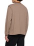 Back View - Click To Enlarge - GOOD PEOPLE GOOD STITCHING GOOD PRODUCT - Striped Crewneck Long Sleeve T-Shirt