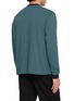 Back View - Click To Enlarge - GOOD PEOPLE GOOD STITCHING GOOD PRODUCT - Striped Crewneck Long Sleeve T-Shirt