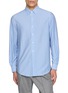 GOOD PEOPLE GOOD STITCHING GOOD PRODUCT Striped Regular Collar Long Sleeve Shirt
