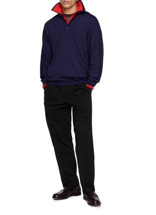 Figure View - Click To Enlarge - GOOD PEOPLE GOOD STITCHING GOOD PRODUCT - Knit Polo Shirt