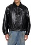 ANCELLM Aging Leather Jacket