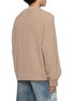 Back View - Click To Enlarge - ANCELLM - Zip Up Knit Cardigan