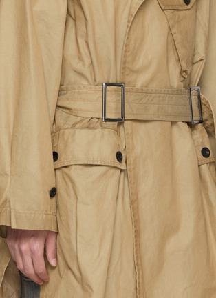  - ANCELLM - Aged Belted Cotton Coat