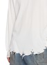  - ANCELLM - Damaged Waffle Crewneck T-Shirt