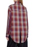 Back View - Click To Enlarge - BOINIGAN - Pleated Checkered Long Shirt