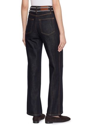 Back View - Click To Enlarge - BOINIGAN - Wide Leg Denim Jeans