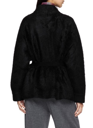 Back View - Click To Enlarge - BOINIGAN - Furry Belted Jacket