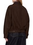 Back View - Click To Enlarge - BOINIGAN - Layered Panel  Leather Jacket