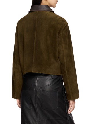 Back View - Click To Enlarge - BOINIGAN - Leather Cropped Jacket