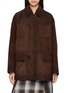 BOINIGAN Oversized Leather Jacket