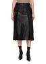 BOINIGAN Leather A-Line Skirt