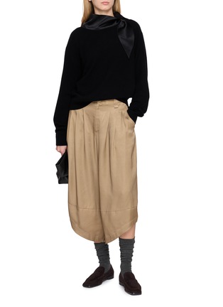 Figure View - Click To Enlarge - BOINIGAN - Scarf Neck Sweater