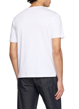 Back View - Click To Enlarge - EQUIL - Crewneck Cotton T-Shirt