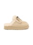 UGG Disquette Heritage Suede Shearling Slides