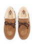 Detail View - Click To Enlarge - UGG - Quill Suede Shearling Flats