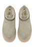 Detail View - Click To Enlarge - UGG - Tazz II Suede Shearling Slides