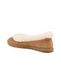  - UGG - Zora Suede Shearling Ballet Flats