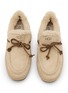 Detail View - Click To Enlarge - UGG - Quill Suede Shearling Loafer Seankers