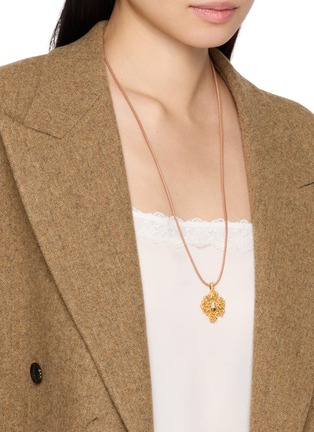 Front View - Click To Enlarge - FENOMENA - Halo Pendant Necklace