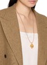 Front View - Click To Enlarge - FENOMENA - Halo Pendant Necklace