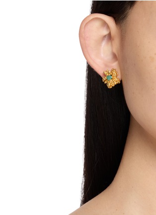 Front View - Click To Enlarge - FENOMENA - Aura Chunky Stud Earrings