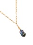 Detail View - Click To Enlarge - FENOMENA - Emerald Pearl Charm Necklace