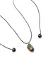 Detail View - Click To Enlarge - FENOMENA - Midnight Pearl Long Cord Necklace