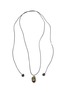 FENOMENA Midnight Pearl Long Cord Necklace