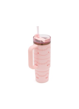 Detail View - Click To Enlarge - STANLEY - The Valentine's Day Quencher H2.0 Flowstate™ Tumbler 30oz — Pink Velvet Cake