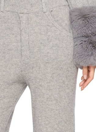  - IZAAK AZANEI - The 'Jeans' Wide Leg Knit Pants