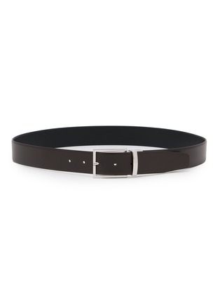 Detail View - Click To Enlarge - DOUCAL'S - Reversible 35mm Leather Belt