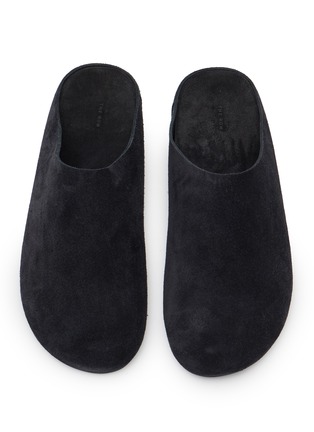 Figure View - Click To Enlarge - THE ROW - Hudson Leather Slides