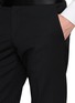  - LARDINI - Soiree Satin Waistband Straight Leg Pants