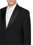  - LARDINI - Soiree Single Breasted Satin Peak Lapel Tuxedo Blazer