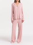 Figure View - Click To Enlarge - SKIMS - Soft Lounge Rib Sleep Set
