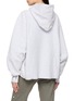 Back View - Click To Enlarge - SUNDAYFRUITMARKET - No.11 Floral Embroidered Paint Splatter Hoodie