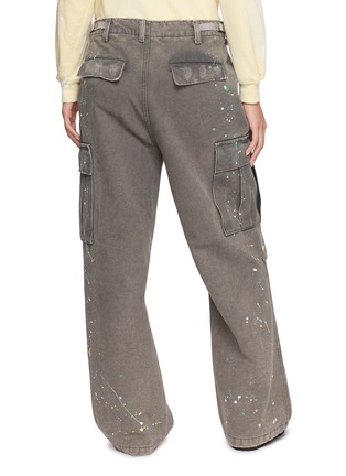Back View - Click To Enlarge - SUNDAYFRUITMARKET - Paint Splatter Cargo Pants