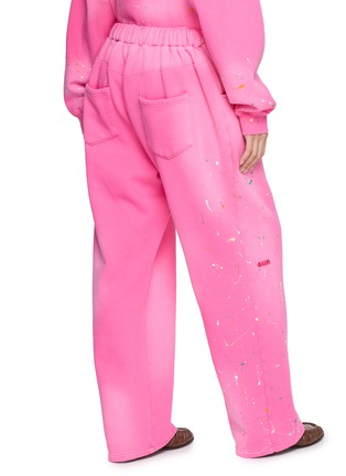 Back View - Click To Enlarge - SUNDAYFRUITMARKET - Sunday Dyeing Faded Sweatpants